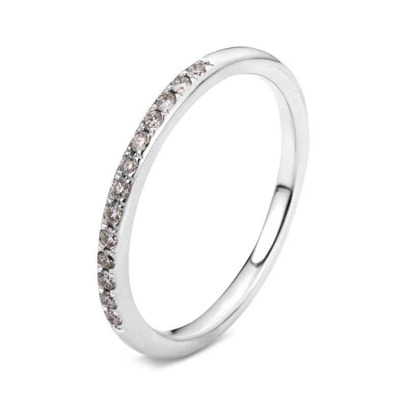 Ring aus 750/-18 Karat Weißgold mit 13 Diamanten 0