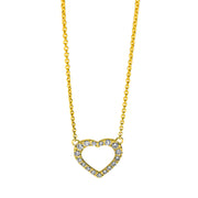 Collier    aus 750/-18 Karat Gelbgold mit 17 Diamanten 0
