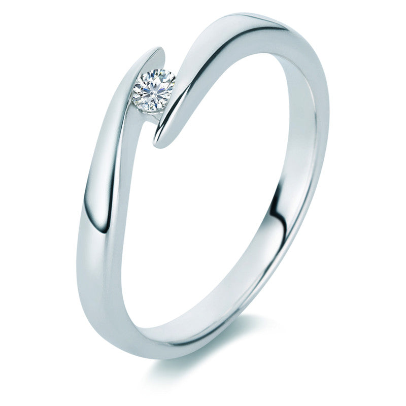 Ring - Solitaire aus Gold mit Diamant - 1A487