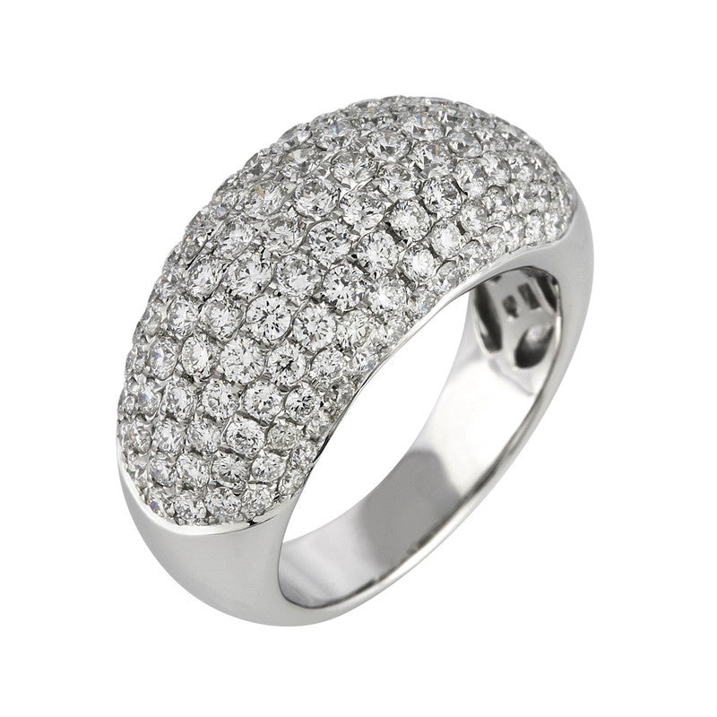 Ring    aus 750/-18 Karat Weißgold mit 133 Diamanten 2