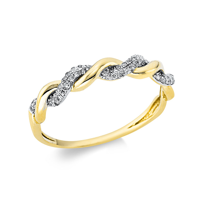 Ring - Moderner Schmuck aus Gold mit Diamanten - 1AD52