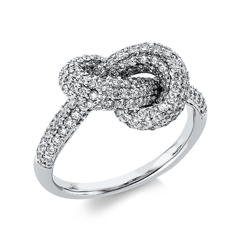 Ring - Pavé aus Gold mit Diamanten - 1AH04