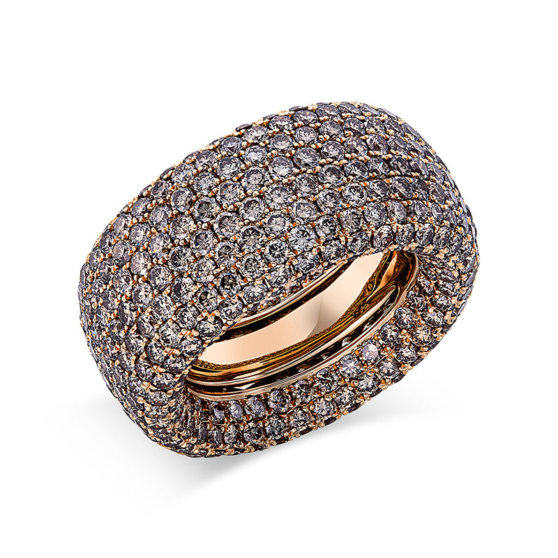 Ring - Pavé aus Gold mit Diamanten - 1AI62