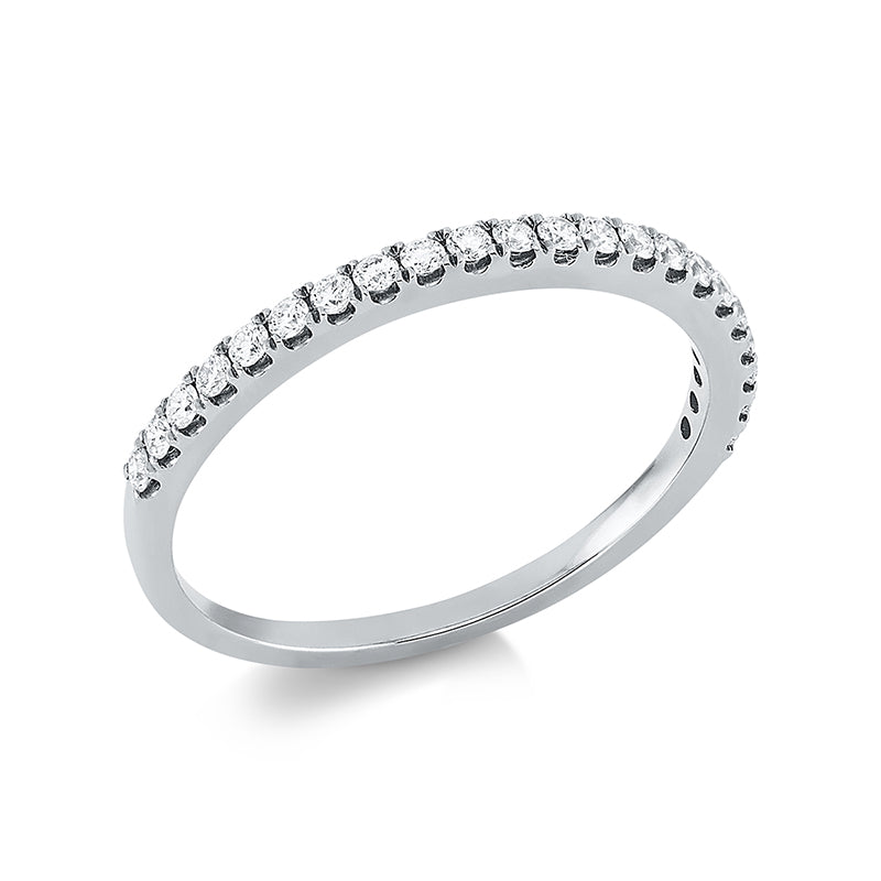 Ring    aus 750/-18 Karat Weißgold mit 22 Diamanten 0