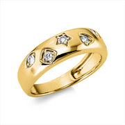 Ring - Moderner Schmuck aus Gold mit Diamanten - 1AV05