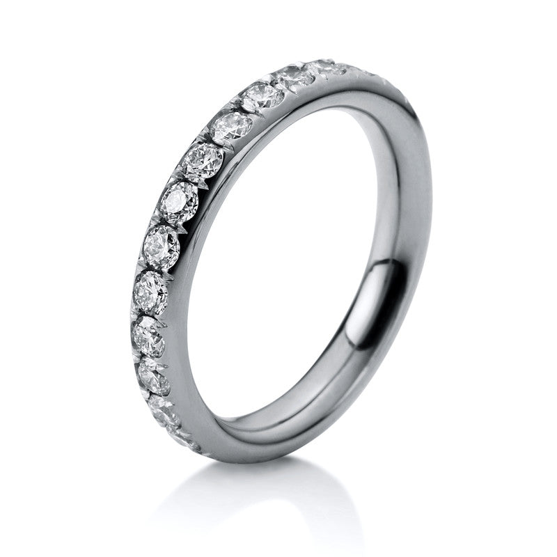 Ring - Memoire voll aus Gold mit Diamanten - 1B822