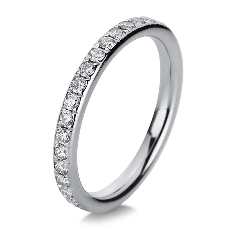 Ring    aus 750/-18 Karat Weißgold mit 31 Diamanten 0