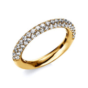 Ring - Pavé aus Gold mit Diamanten - 1B965