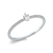 Ring aus Gold mit Diamanten - 1BF35