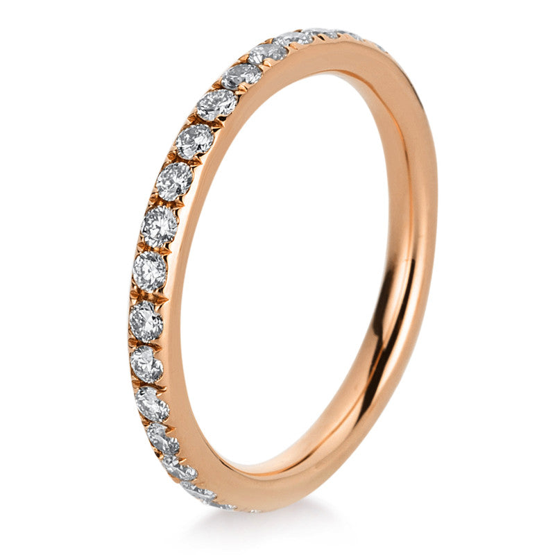 Ring    aus 750/-18 Karat Rotgold mit 33 Diamanten 0