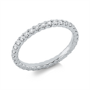 Ring    aus 750/-18 Karat Weißgold mit 34 Diamanten 0