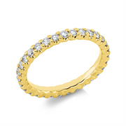 Ring    aus 750/-18 Karat Gelbgold mit 31 Diamanten 0