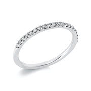 Ring - Memoire halb aus Gold mit Diamanten - 1CH07