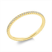 Ring - Memoire voll aus Gold mit Diamanten - 1CH17