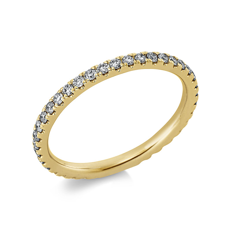 Ring    aus 585/-14 Karat Gelbgold mit 36 Diamanten 0