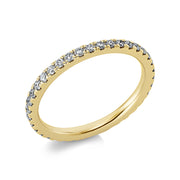 Ring - Memoire voll aus Gold mit Diamanten - 1CH21