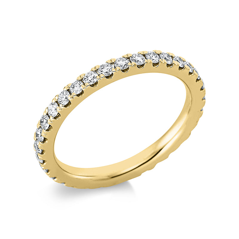 Ring - Memoire voll aus Gold mit Diamanten - 1CH23