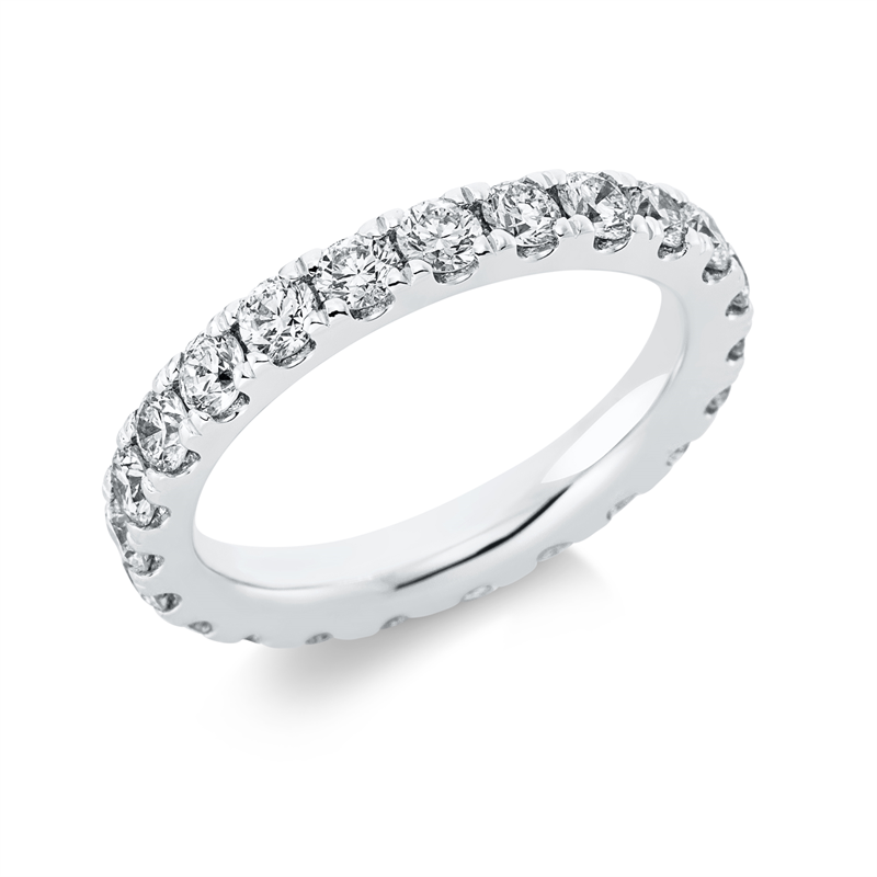Ring    aus 950/-Platin Platin mit 22 Diamanten 1