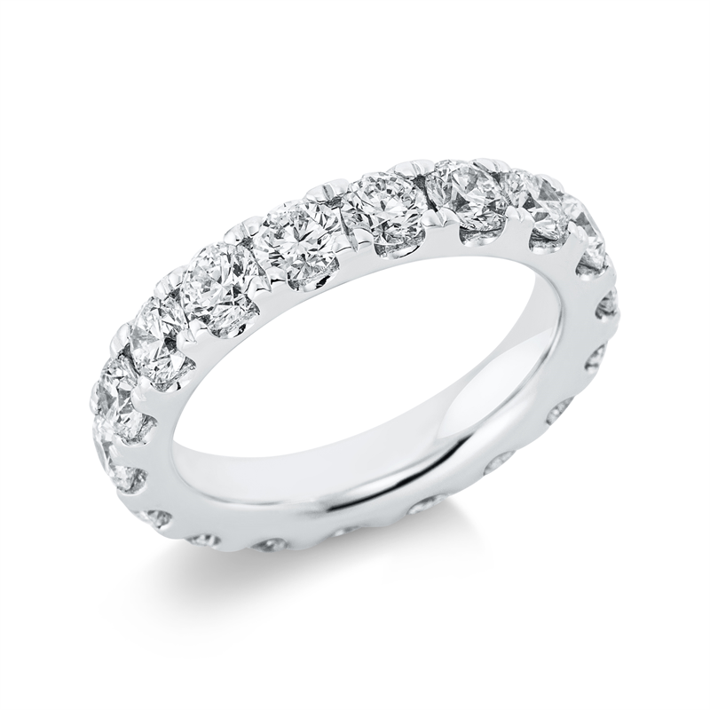 Ring    aus 950/-Platin Platin mit 16 Diamanten 3