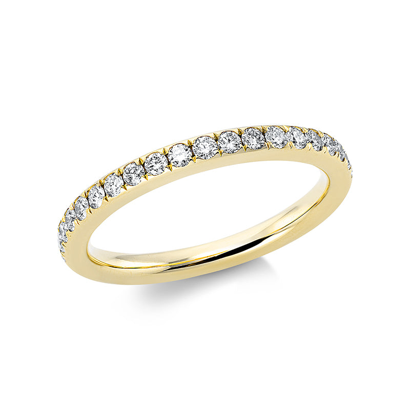 Ring - Memoire voll aus Gold mit Diamanten - 1CL82