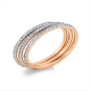 Ring - Moderner Schmuck aus Gold mit Diamanten - 1CP53