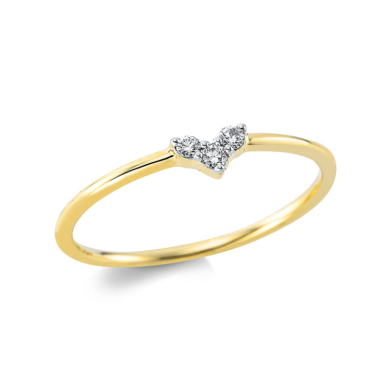 Ring - Moderner Schmuck aus Gold mit Diamanten - 1CP70