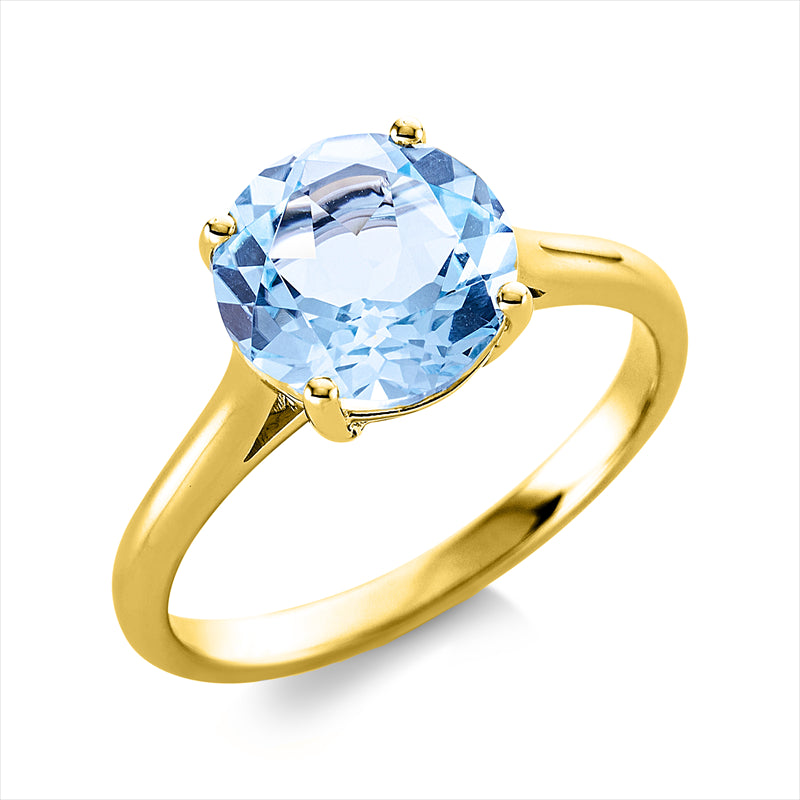Ring mit Topas  aus 750/-18 Karat Gelbgold MPM_SKIP_FIELD 