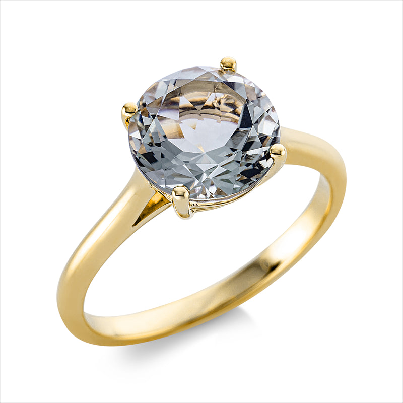 Ring mit Amethyst  aus 750/-18 Karat Gelbgold MPM_SKIP_FIELD 