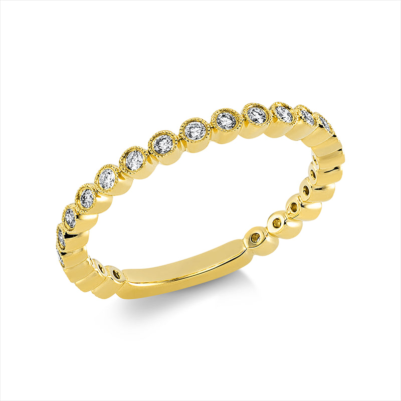 Ring - Moderner Schmuck aus Gold mit Diamanten - 1CV12