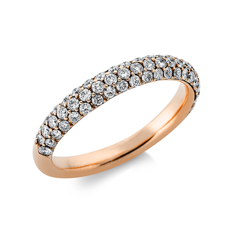 Ring - Pavé aus Gold mit Diamanten - 1DK20