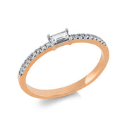 Ring aus Gold mit Diamanten - 1DL44