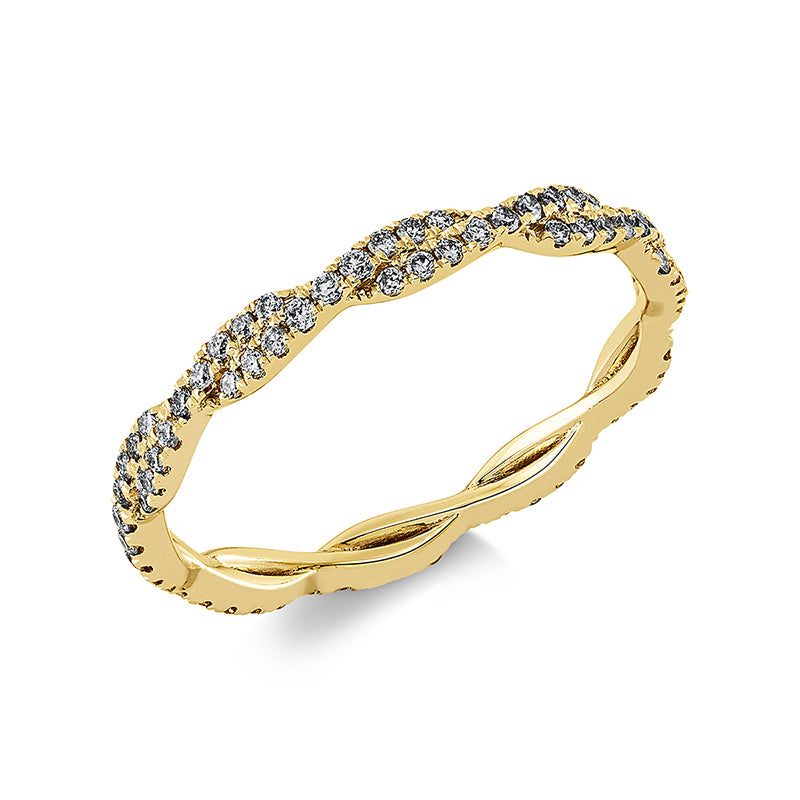 Ring - Moderner Schmuck aus Gold mit Diamanten - 1DP50