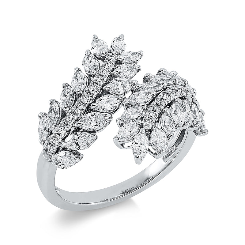 Ring aus Gold mit Diamanten - 1EI03