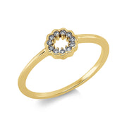 Ring - Moderner Schmuck aus Gold mit Diamanten - 1EN61