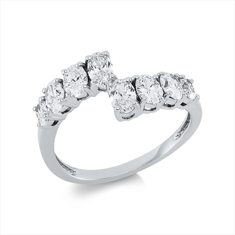 Ring aus Gold mit Diamanten, -Symbol - 1EN68