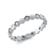 Ring    aus 750/-18 Karat Weißgold mit 11 Diamanten 0