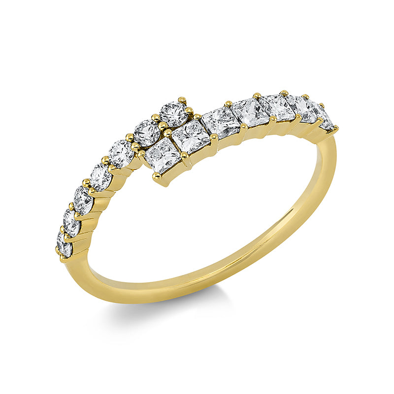 Ring - Moderner Schmuck aus Gold mit Diamanten - 1EV08