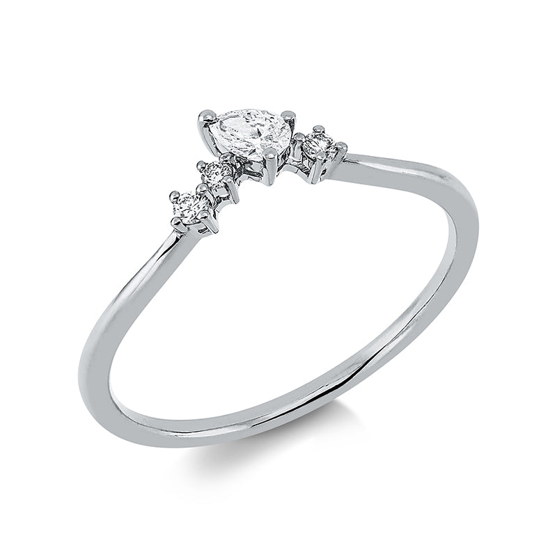 Ring - Moderner Schmuck aus Gold mit Diamanten, -Symbol - 1EV45