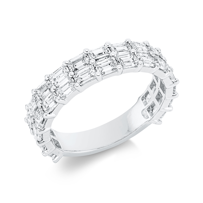 Ring    aus 750/-18 Karat Weißgold mit 30 Diamanten 2