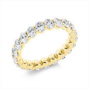 Ring    aus 750/-18 Karat Gelbgold mit 21 Diamanten 2