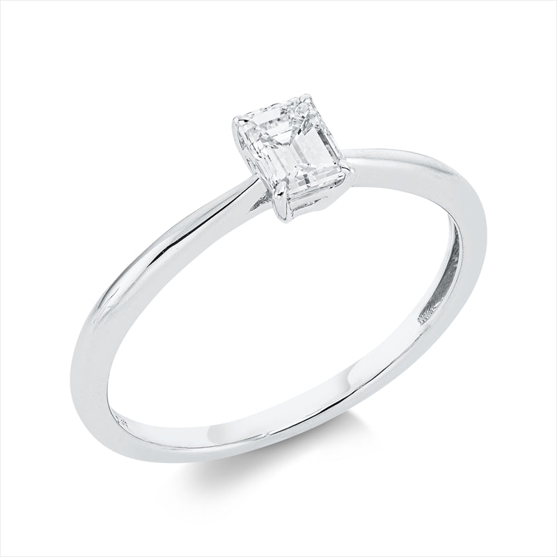 Ring - Solitaire aus Gold mit Diamant - 1FJ49