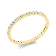 Ring    aus 750/-18 Karat Gelbgold mit 45 Diamanten 0