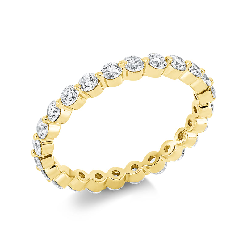 Ring - Memoire voll aus Gold mit Diamanten - 1FX52