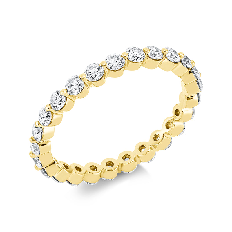 Ring - Memoire voll aus Gold mit Diamanten - 1FX63