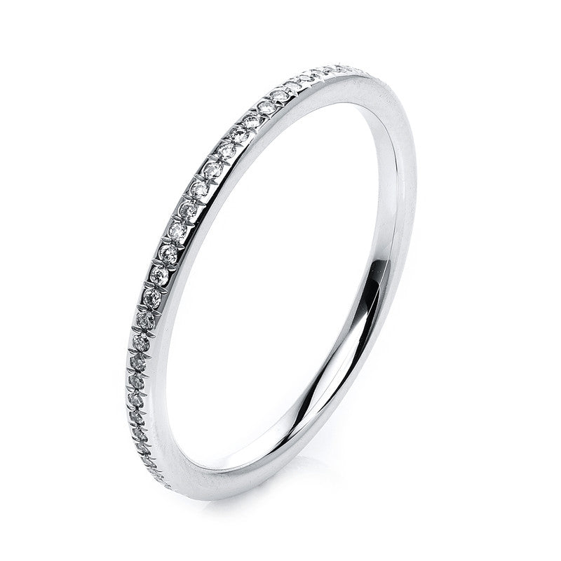 Ring - Memoire voll aus Gold mit Diamanten - 1G723