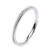 Ring - Memoire voll aus Gold mit Diamanten - 1G724