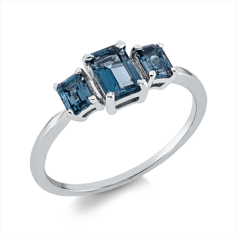 Ring mit Topas  aus 750/-18 Karat Weißgold MPM_SKIP_FIELD 