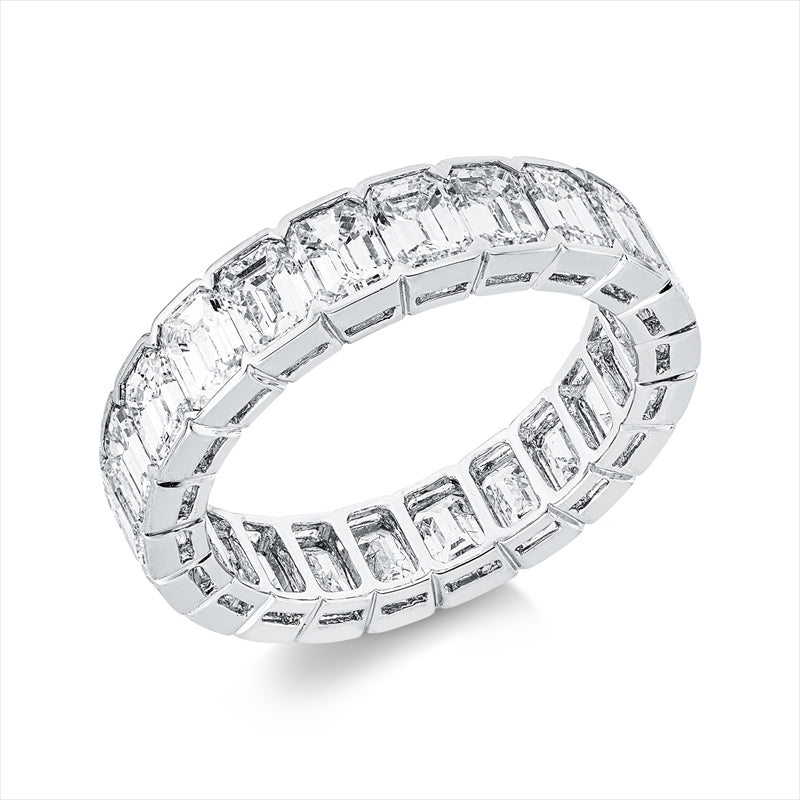 Ring    aus 750/-18 Karat Weißgold mit 22 Diamanten 5