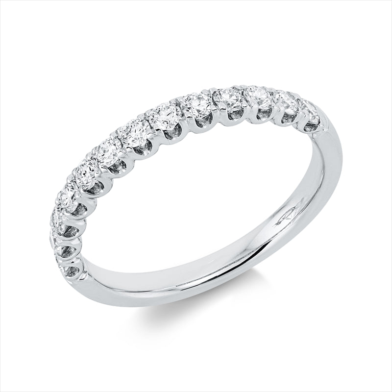 Ring    aus 750/-18 Karat Weißgold mit 13 Diamanten 0