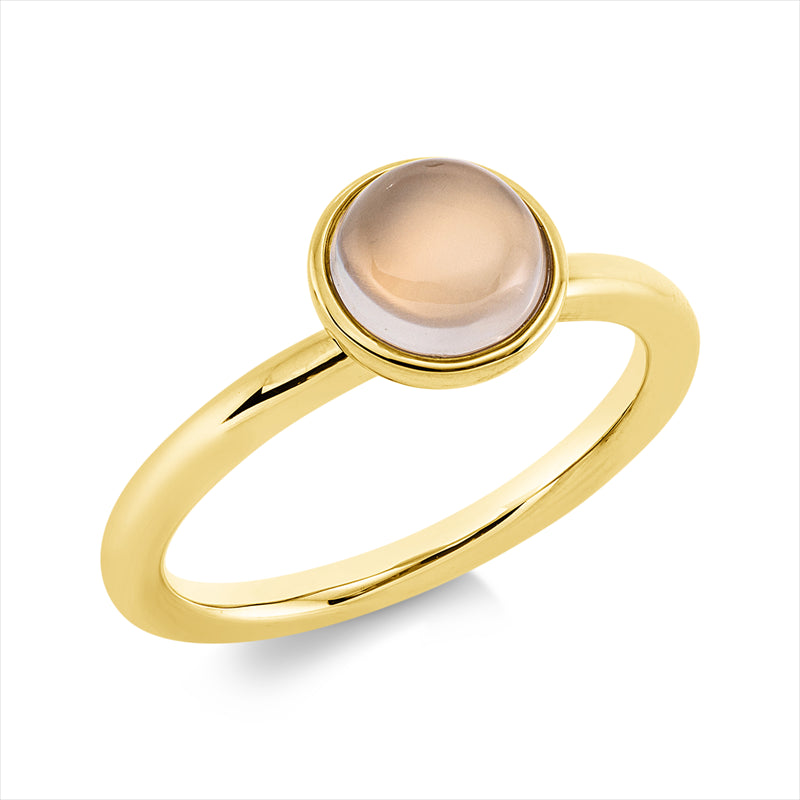 Ring mit Mondstein  aus 750/-18 Karat Gelbgold MPM_SKIP_FIELD 